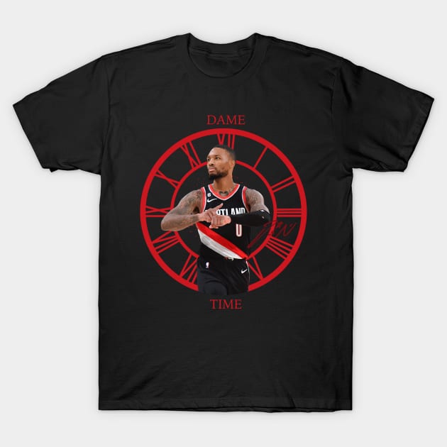 Damian lillard logo shirt outlet